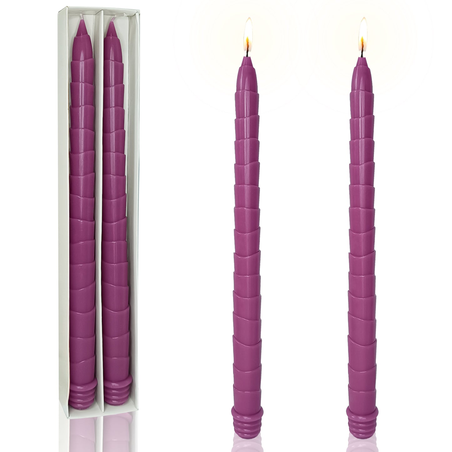 11.6 Inch Dinner Decor Taper Candle Set of 2