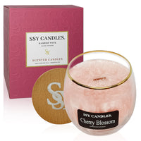 SSY Candle Cherry Blossom Bath and Body Works Candle Scents Classic 7.9 oz Scented Tea Light Candles Scented Candles in Bulk