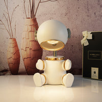 SSY Astronaut Shape Melting Wax Lamp Home Decor Ornament Aromatherapy Melting Candle Lamp Holiday Gift Lamps Diffuser Lamp