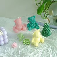 Fairy Tale Moments：Bear-Shaped Scented Candles Create A Sweet and Warm Atmosphere