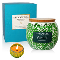 SSY Candle Best Vanilla Scented Candles Classic 3.5 oz Custom Scented Candle Best Candle Scents for Relaxation