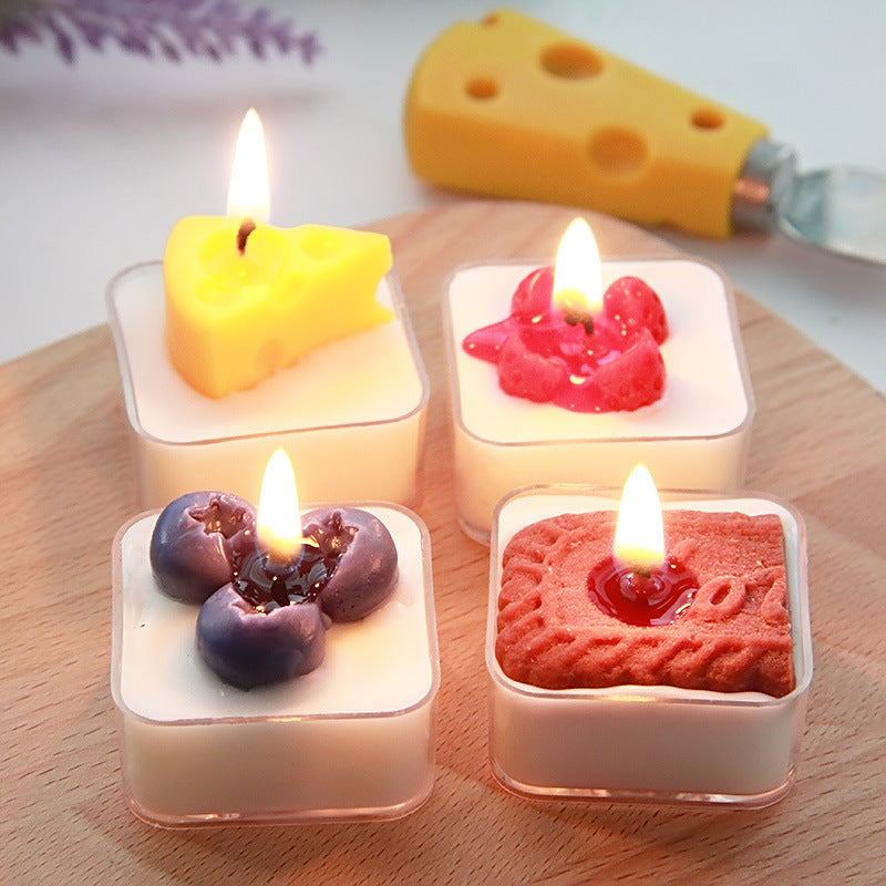 Sweet Parties：Exquisite Dessert Shaped Scented Candle A Different Feast