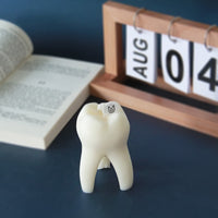 Tooth on Fire！Creative Funny Tooth Scented Candle Shape Candle