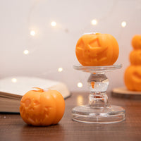 ¡Truco o trato! Velas perfumadas de calabaza divertidas de Halloween Ins Decoración creativa para el hogar 