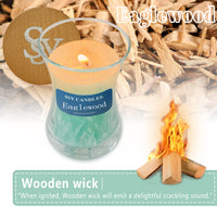 SSY Candle Eaglewood Best Scents for Making Candles Mens Candles Scents Classic 3.5 oz Prime Living Scented Candles