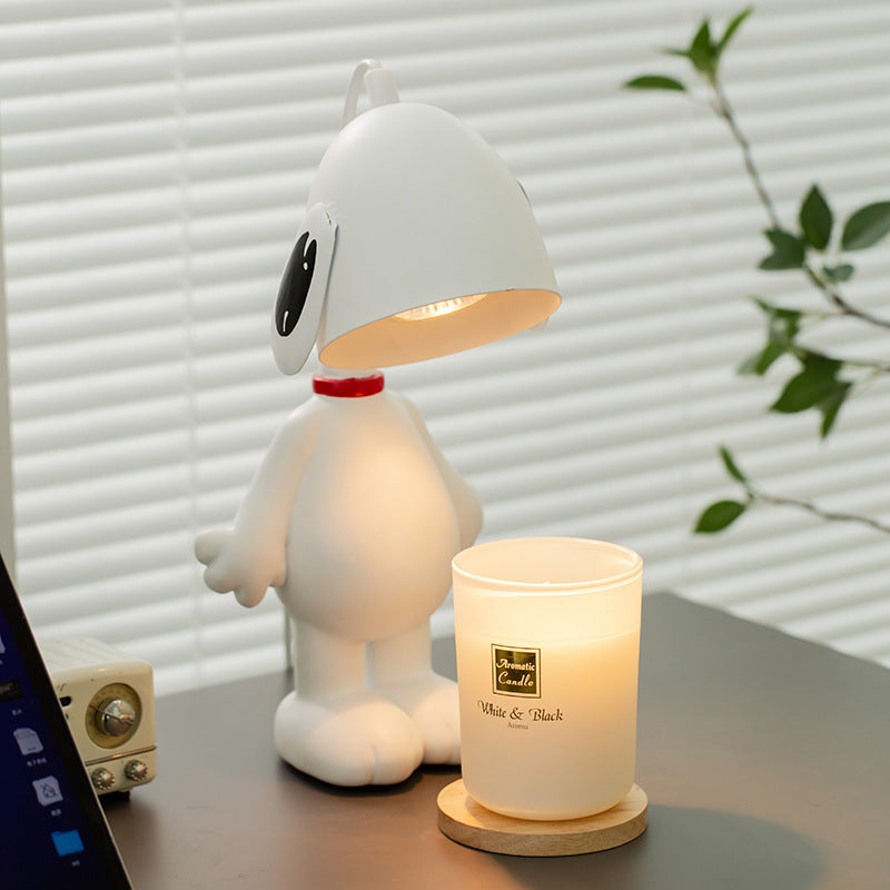 SSY Creative Snoopy shape Aroma Light Lamp Smoke-Free Bedside Night Light