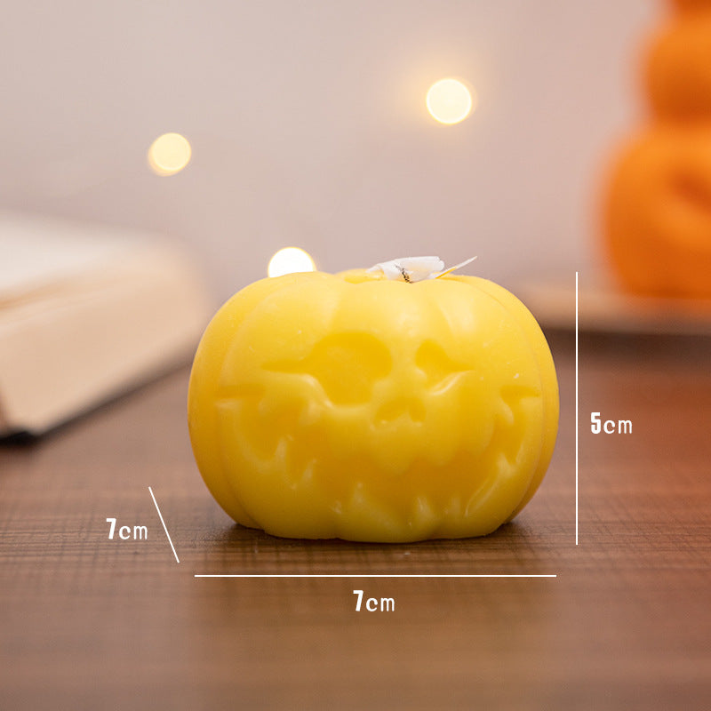 Trick or Treat！Halloween Pumpkin Scented Candles Ins Creative Home Decoration