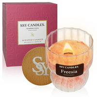 SSY Candle Freesia Scented Best Candle Scents Natural Scented Candles Christmas Candles Scents