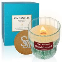 Velas SSY Velas perfumadas de cera de soja natural Velas perfumadas de lujo Velas perfumadas sin llama