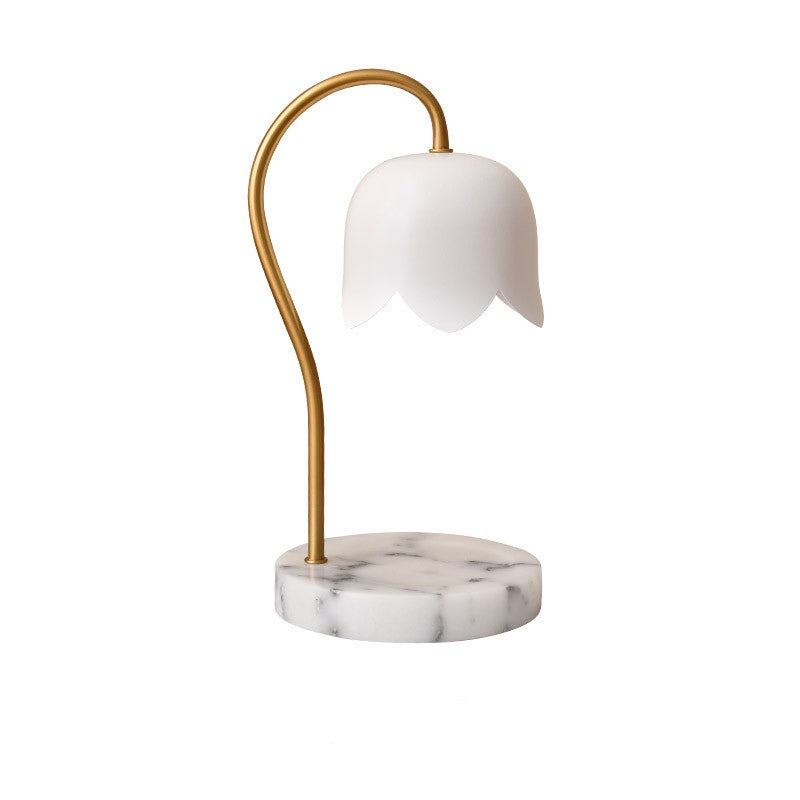 SSY Tulip Shape Aroma Light Lamp European Romantic Fragrance Desk Lamp Decorative Atmosphere Lamp