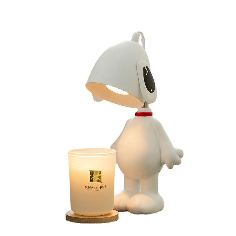 SSY Creative Snoopy shape Lámpara de luz aromática Luz de noche junto a la cama sin humo 