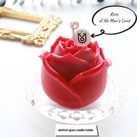 Rose of No Man’s Land：Romantic Aromatherapy Candles for Home Decor Rose Shaped Candles