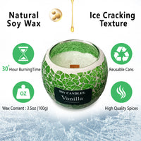 SSY Candle Best Vanilla Scented Candles Classic 3.5 oz Custom Scented Candle Best Candle Scents for Relaxation