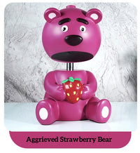 SSY Creative Strawberry Bear shape Aroma Light Lamp Smoke-Free Bedside Night Light