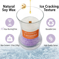 SSY Candle Lavender Scented Candle High Quality Spices Bulk Scented Candles Woodwick Candle Scents